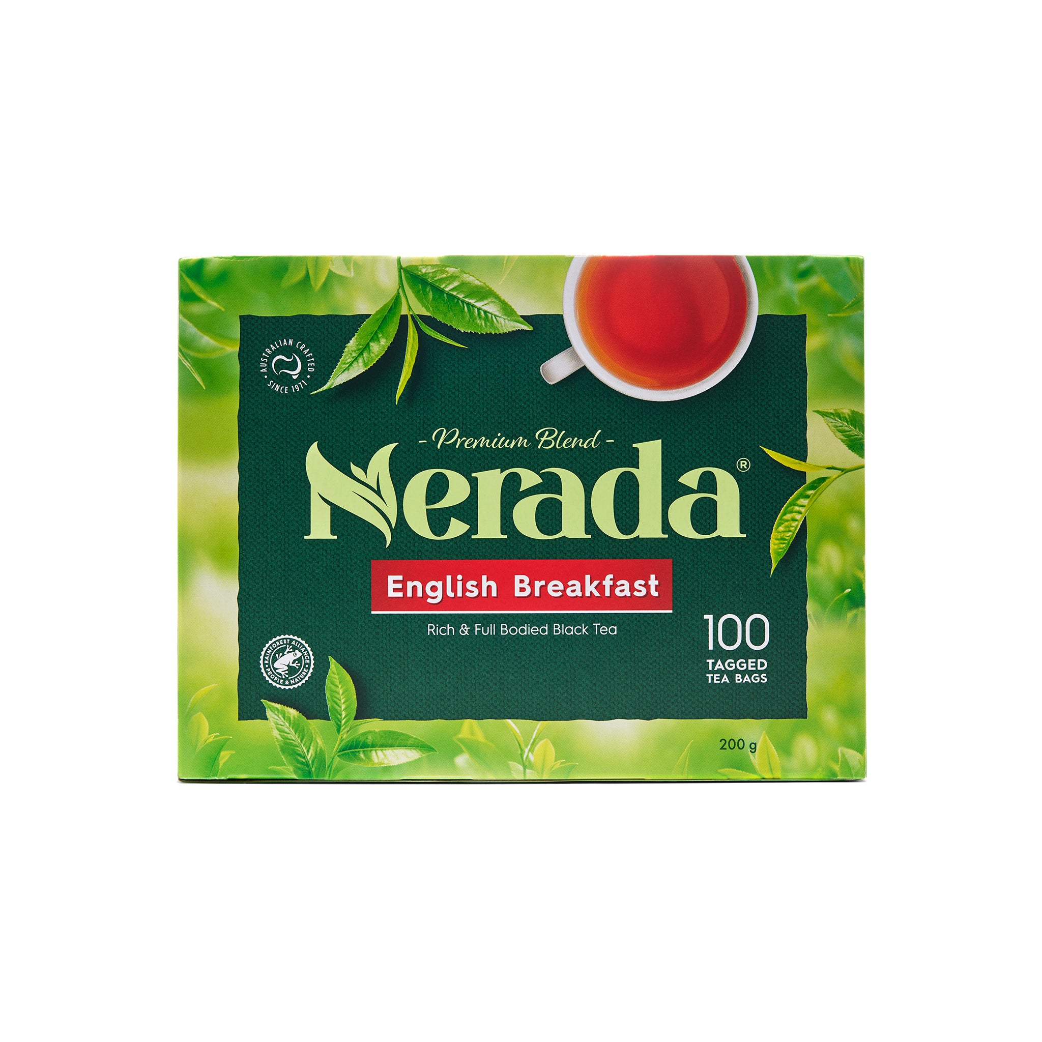English Breakfast Tagged Tea Bags