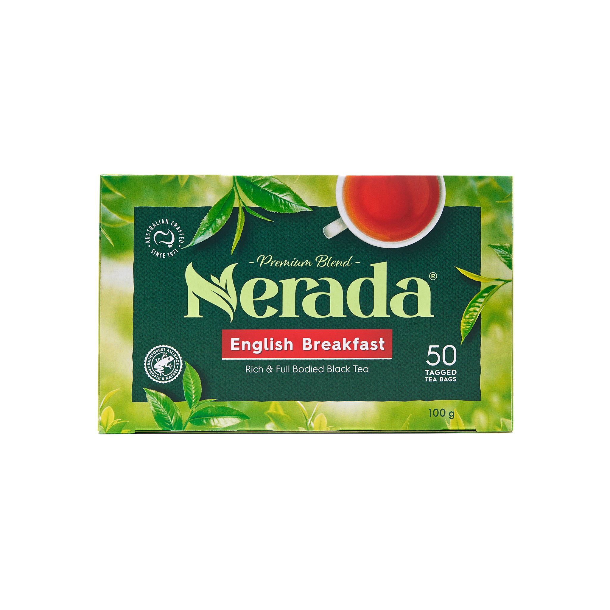 English Breakfast Tagged Tea Bags