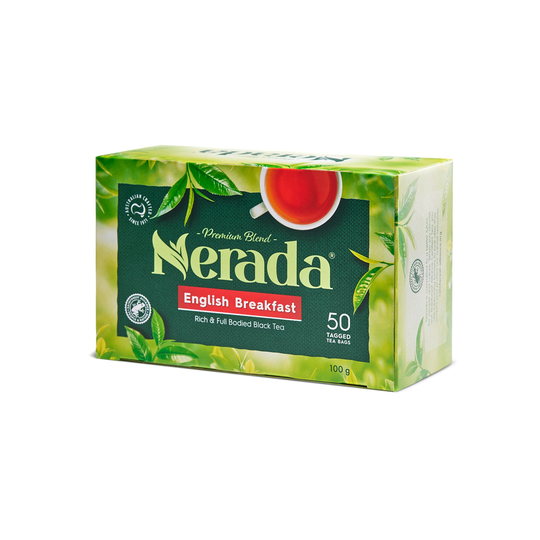 English Breakfast Tagged Tea Bags