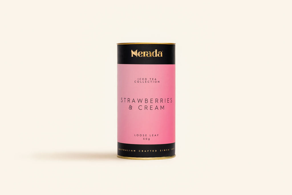 Iced Tea Strawberries & Cream Loose Leaf 50g Canister