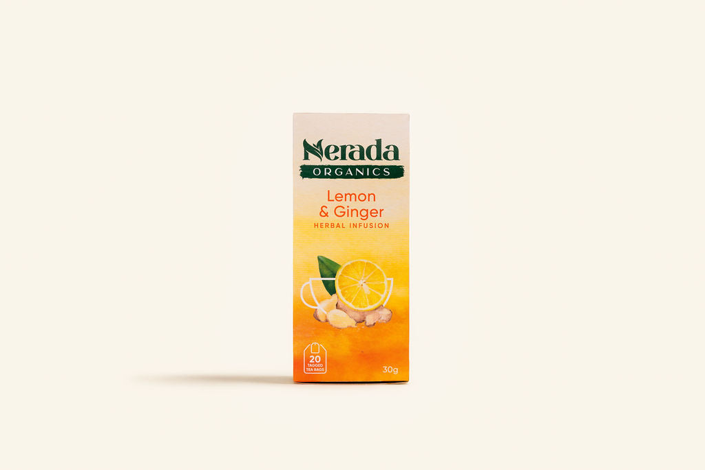 Organics Lemon & Ginger Tea Bags 20 Pack